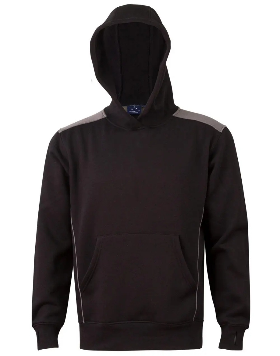 Picture of Winning Spirit, Kids' Kangaroo Pocket Contrast Hoodie